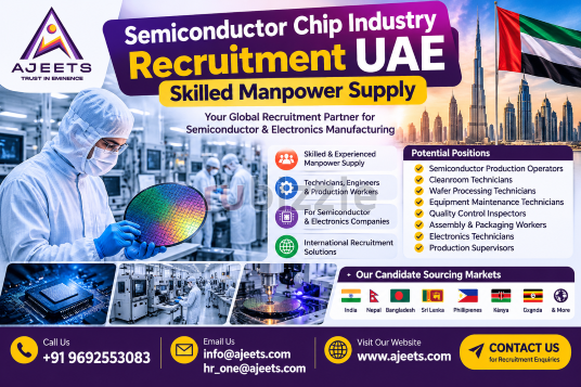 Semiconductor Chip Industry Recruitment UAE | Skilled Manpower Supply