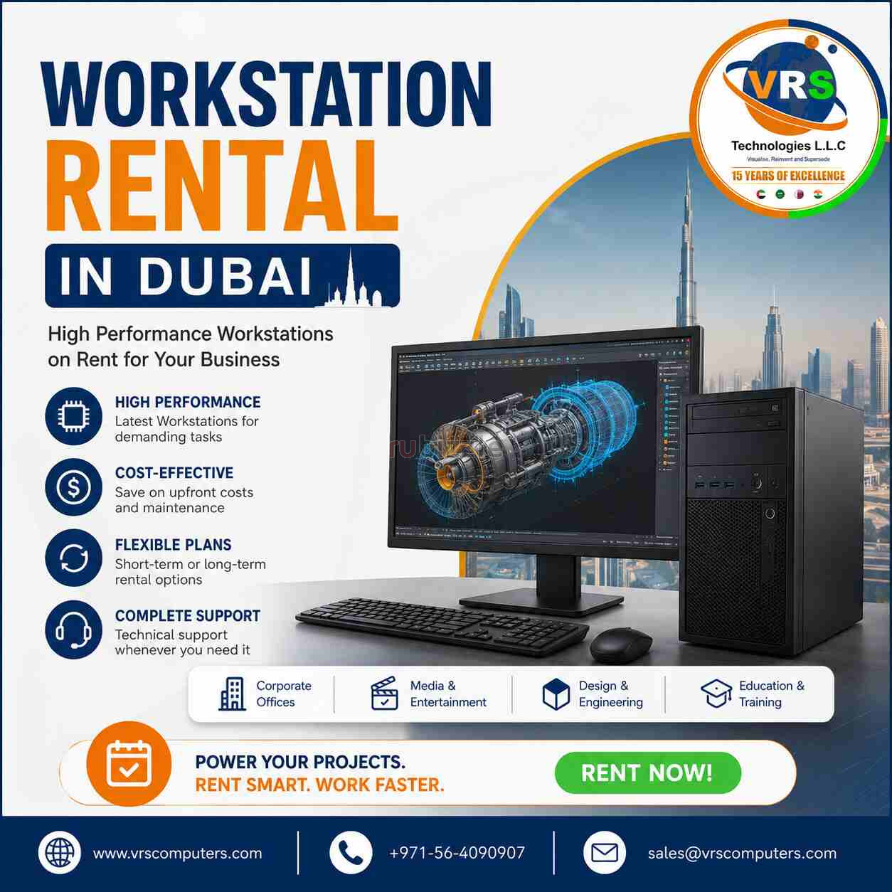 Short Term Workstation Rental Dubai