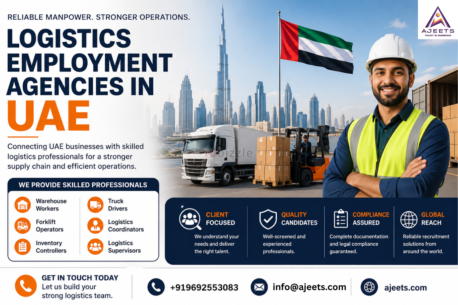 Logistics Employment Agencies in UAE – AJEETS