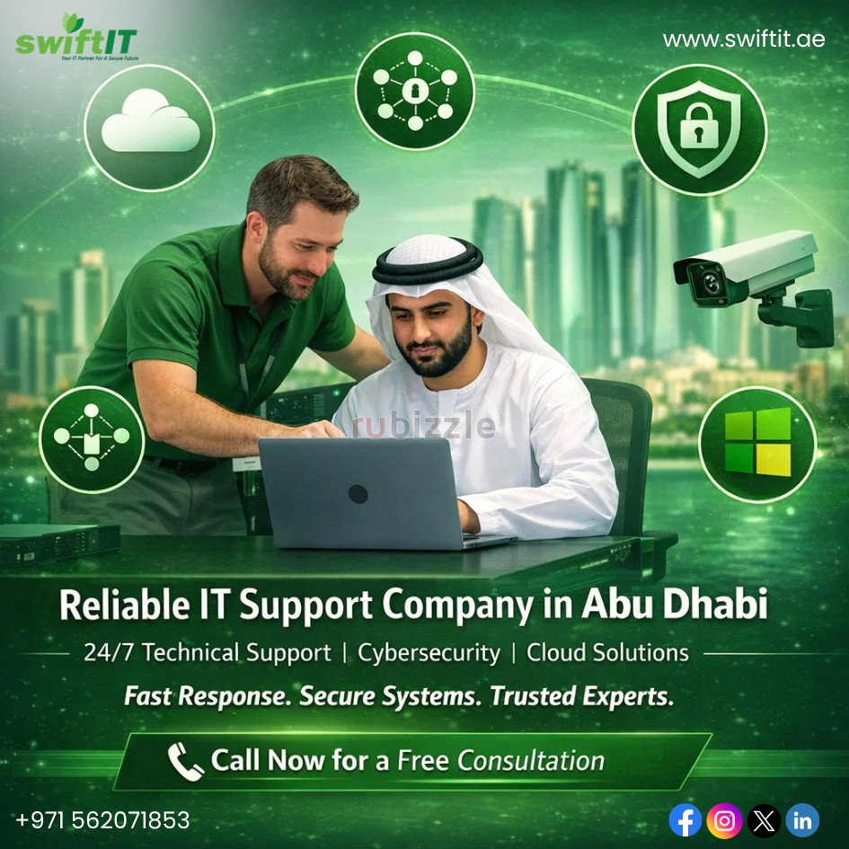 IT Maintenance Services in Abu Dhabi  - SwiftIT