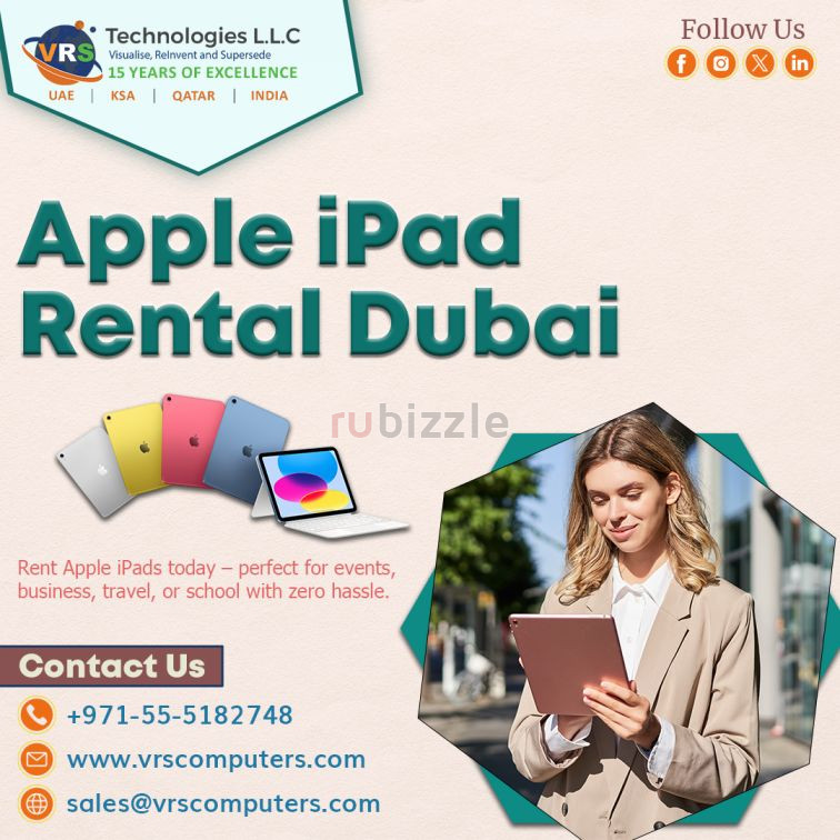 Hire iPad Pro for Exhibitions Across the UAE