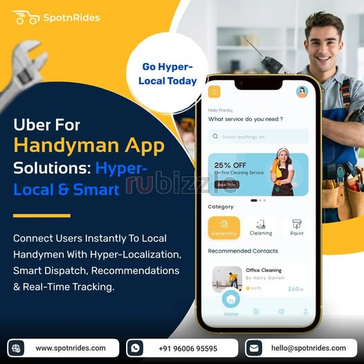 Handyman App Solution – Smart On-Demand Home Service Platform