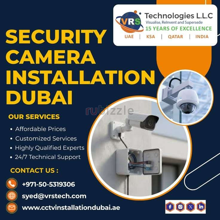Need Secure Security Camera Installation Dubai?