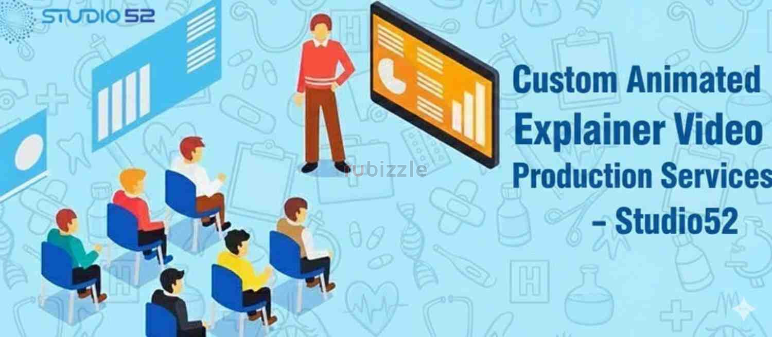 Custom Animated Explainer Video Production Services – Studio52